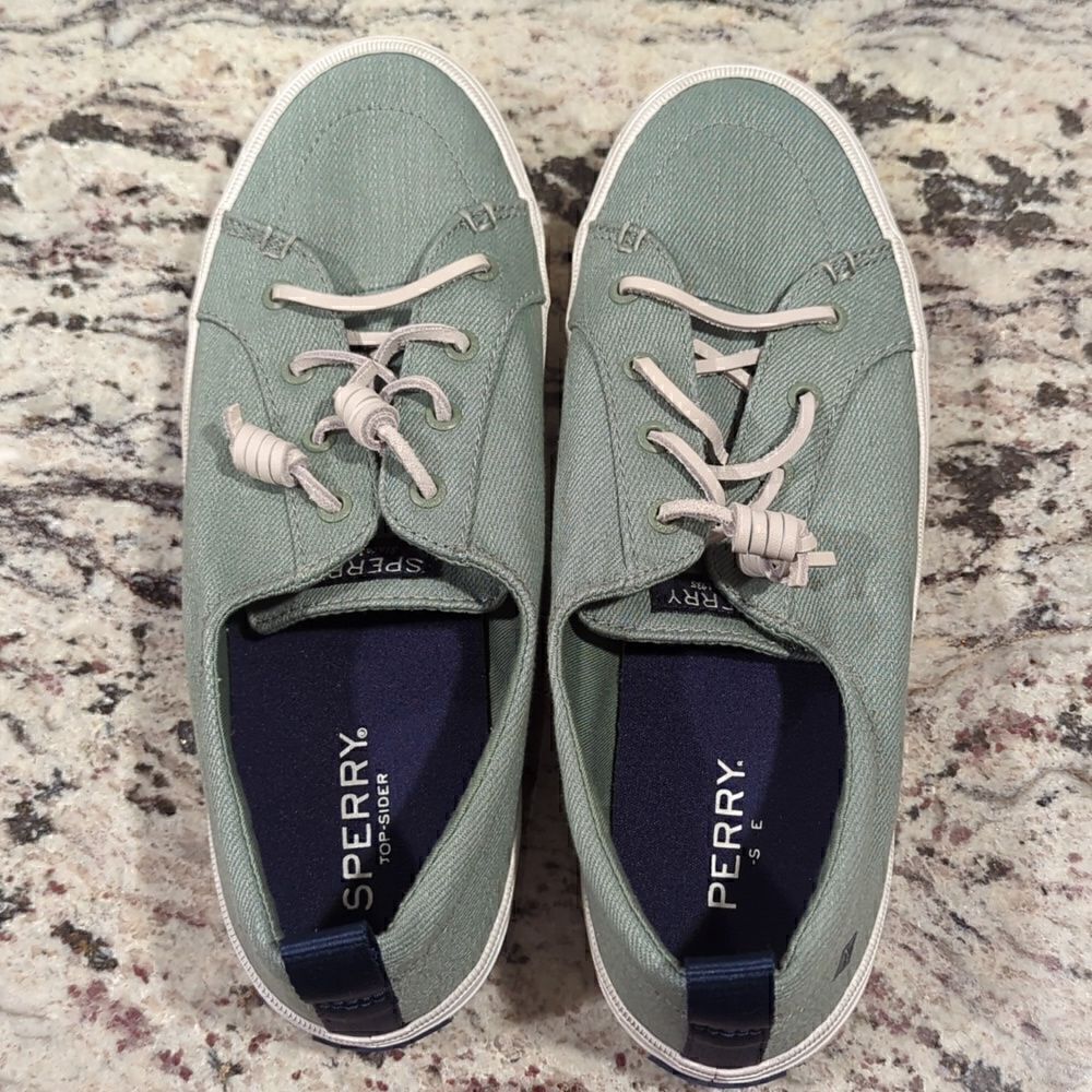 Sperry Green Top Siders
